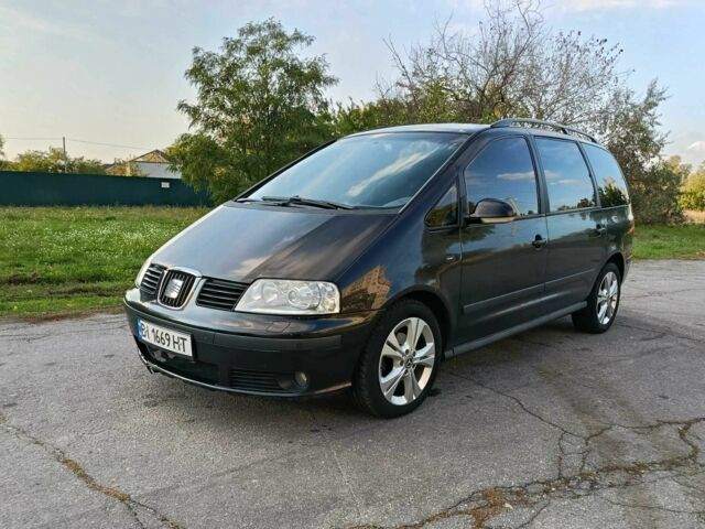 Чорний Сеат Альхамбра, об'ємом двигуна 2 л та пробігом 308 тис. км за 7550 $, фото 7 на Automoto.ua