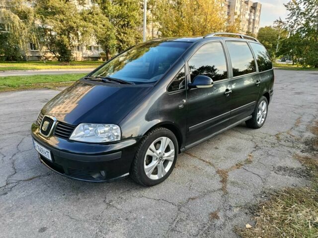 Чорний Сеат Альхамбра, об'ємом двигуна 2 л та пробігом 308 тис. км за 7550 $, фото 6 на Automoto.ua