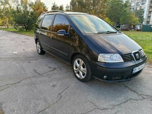 Чорний Сеат Альхамбра, об'ємом двигуна 2 л та пробігом 308 тис. км за 7550 $, фото 9 на Automoto.ua