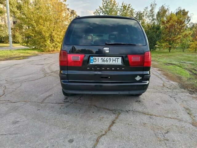 Чорний Сеат Альхамбра, об'ємом двигуна 2 л та пробігом 308 тис. км за 7550 $, фото 11 на Automoto.ua