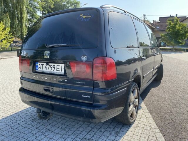 Чорний Сеат Альхамбра, об'ємом двигуна 2 л та пробігом 375 тис. км за 6500 $, фото 3 на Automoto.ua