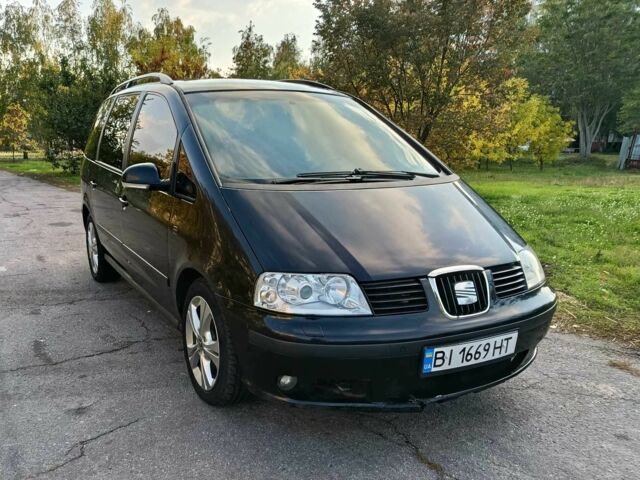 Чорний Сеат Альхамбра, об'ємом двигуна 2 л та пробігом 308 тис. км за 7550 $, фото 8 на Automoto.ua