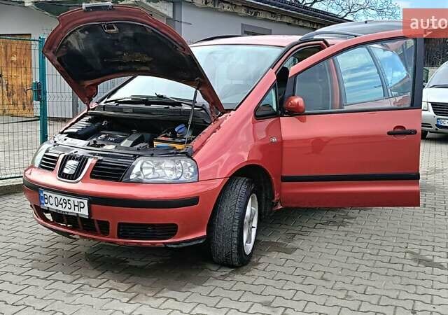 Красный Сеат Альхамбра, объемом двигателя 1.9 л и пробегом 357 тыс. км за 3599 $, фото 8 на Automoto.ua