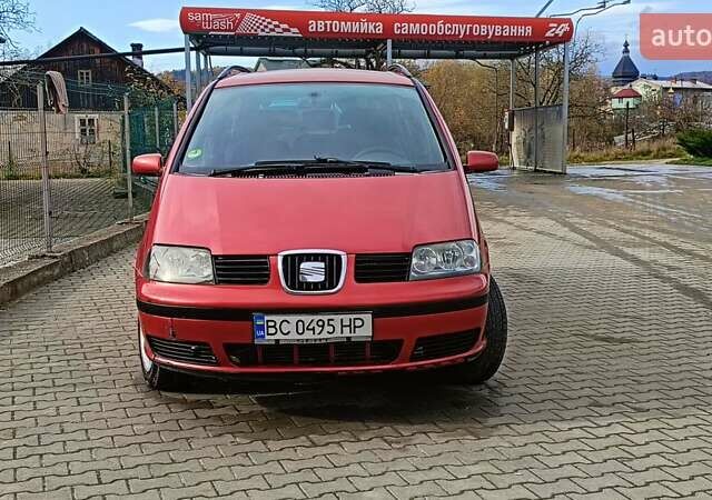 Красный Сеат Альхамбра, объемом двигателя 1.9 л и пробегом 357 тыс. км за 3599 $, фото 6 на Automoto.ua