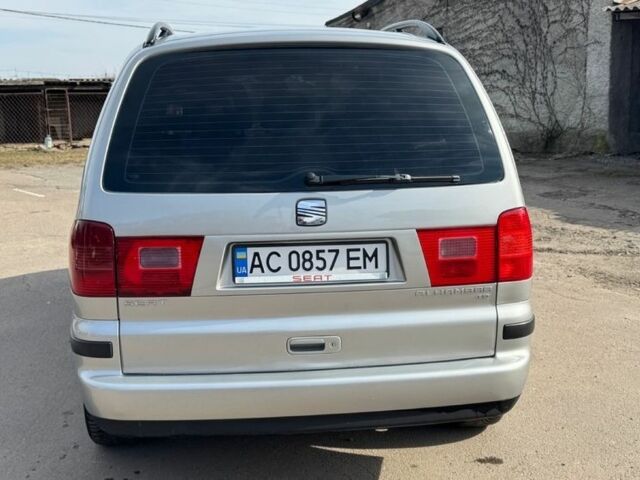 Серый Сеат Альхамбра, объемом двигателя 1.9 л и пробегом 318 тыс. км за 5500 $, фото 21 на Automoto.ua