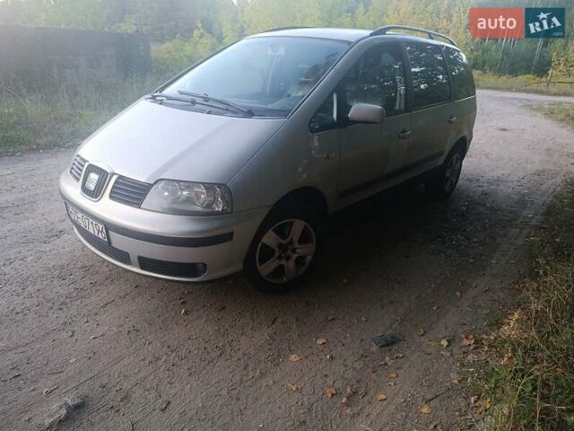 Сірий Сеат Альхамбра, об'ємом двигуна 1.9 л та пробігом 275 тис. км за 3000 $, фото 1 на Automoto.ua