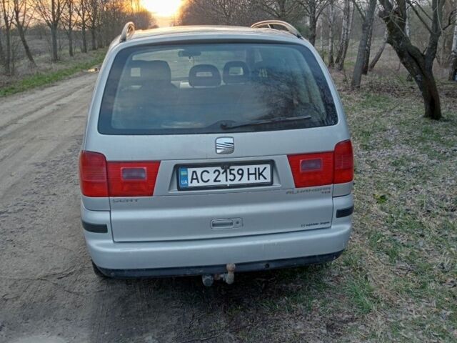 Сеат Альхамбра 2001 в Ковель на Automoto.ua Серый Сеат Альхамбра, объемом двигателя 1.9 л и пробегом 490 тыс. км за 4300 $, фото 1 на Automoto.ua