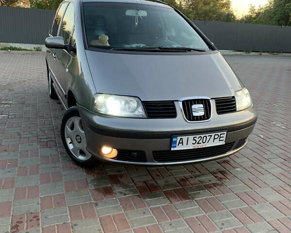 Сірий Сеат Альхамбра, об'ємом двигуна 1.98 л та пробігом 263 тис. км за 5800 $, фото 6 на Automoto.ua