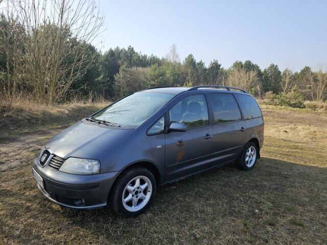 Серый Сеат Альхамбра, объемом двигателя 1.9 л и пробегом 410 тыс. км за 5598 $, фото 1 на Automoto.ua