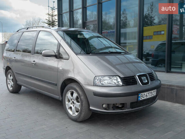Сірий Сеат Альхамбра, об'ємом двигуна 1.8 л та пробігом 220 тис. км за 6500 $, фото 2 на Automoto.ua
