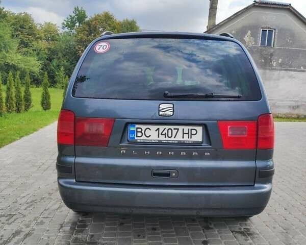 Сірий Сеат Альхамбра, об'ємом двигуна 2 л та пробігом 308 тис. км за 5000 $, фото 1 на Automoto.ua