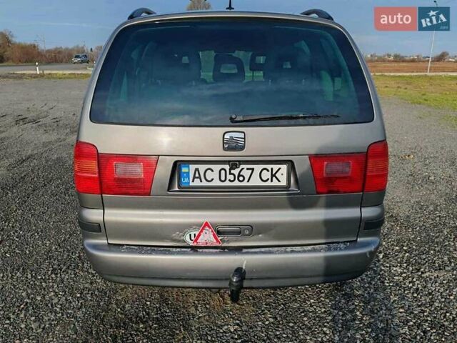 Серый Сеат Альхамбра, объемом двигателя 1.98 л и пробегом 279 тыс. км за 5300 $, фото 12 на Automoto.ua