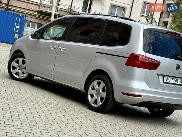 Серый Сеат Альхамбра, объемом двигателя 2 л и пробегом 385 тыс. км за 8599 $, фото 7 на Automoto.ua