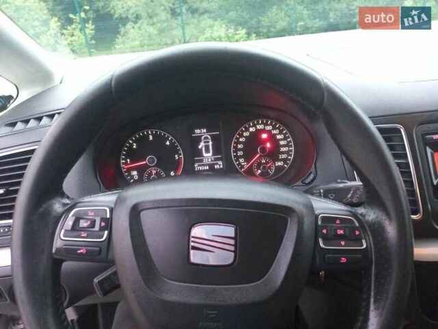 Серый Сеат Альхамбра, объемом двигателя 2 л и пробегом 320 тыс. км за 8600 $, фото 29 на Automoto.ua