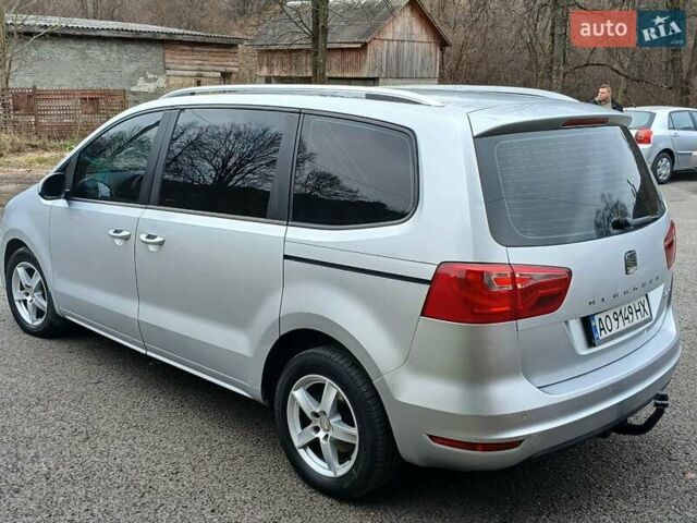 Серый Сеат Альхамбра, объемом двигателя 2 л и пробегом 320 тыс. км за 8600 $, фото 4 на Automoto.ua