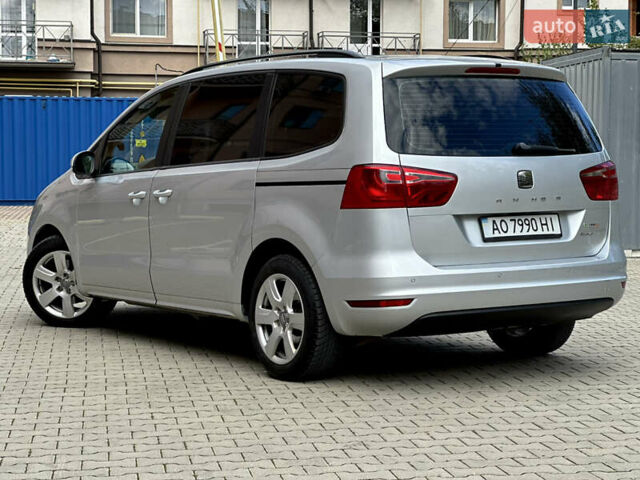 Серый Сеат Альхамбра, объемом двигателя 2 л и пробегом 385 тыс. км за 8599 $, фото 6 на Automoto.ua