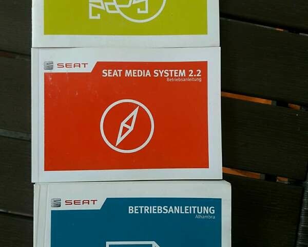 Сірий Сеат Альхамбра, об'ємом двигуна 2 л та пробігом 175 тис. км за 18500 $, фото 11 на Automoto.ua