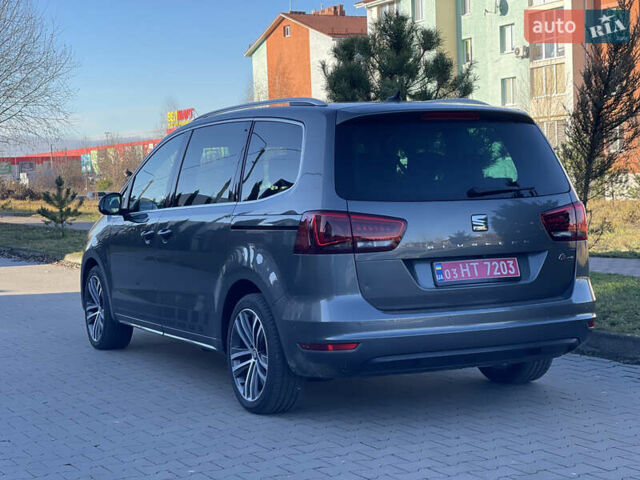 Сірий Сеат Альхамбра, об'ємом двигуна 2 л та пробігом 230 тис. км за 17950 $, фото 7 на Automoto.ua