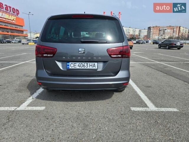 Серый Сеат Альхамбра, объемом двигателя 2 л и пробегом 230 тыс. км за 19000 $, фото 6 на Automoto.ua