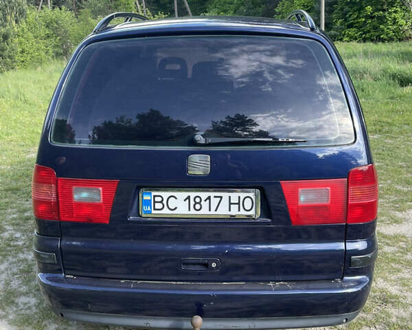 Синий Сеат Альхамбра, объемом двигателя 2 л и пробегом 558 тыс. км за 3800 $, фото 3 на Automoto.ua