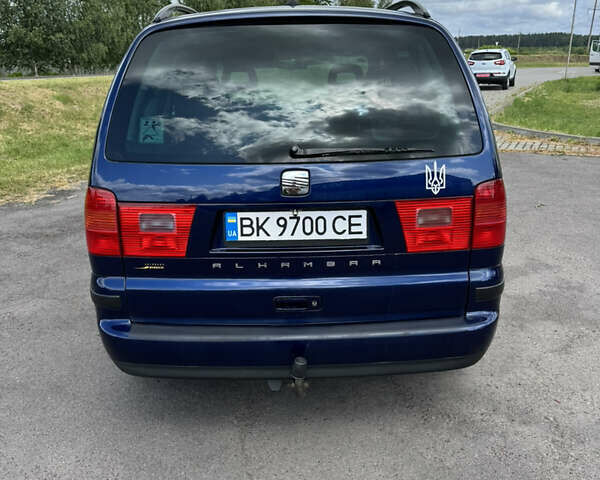 Синий Сеат Альхамбра, объемом двигателя 2 л и пробегом 250 тыс. км за 5700 $, фото 8 на Automoto.ua