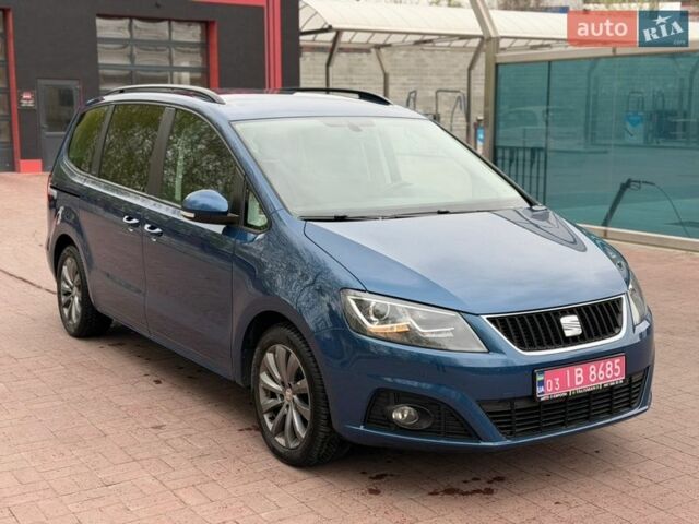 Синий Сеат Альхамбра, объемом двигателя 2 л и пробегом 240 тыс. км за 15800 $, фото 1 на Automoto.ua