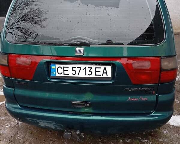 Зеленый Сеат Альхамбра, объемом двигателя 1.9 л и пробегом 327 тыс. км за 2800 $, фото 1 на Automoto.ua