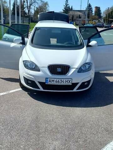 Білий Сеат Altea, об'ємом двигуна 1.39 л та пробігом 190 тис. км за 5950 $, фото 34 на Automoto.ua