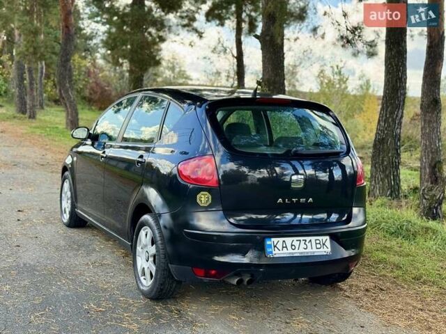 Черный Сеат Алтеа, объемом двигателя 2 л и пробегом 296 тыс. км за 5300 $, фото 3 на Automoto.ua