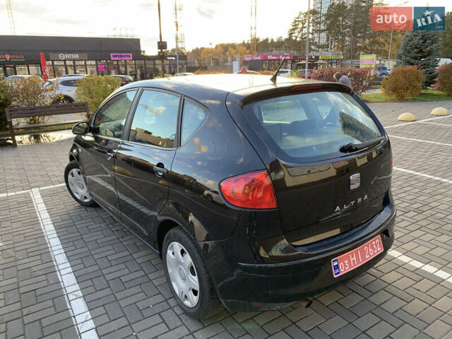 Черный Сеат Алтеа, объемом двигателя 1.6 л и пробегом 215 тыс. км за 6350 $, фото 10 на Automoto.ua