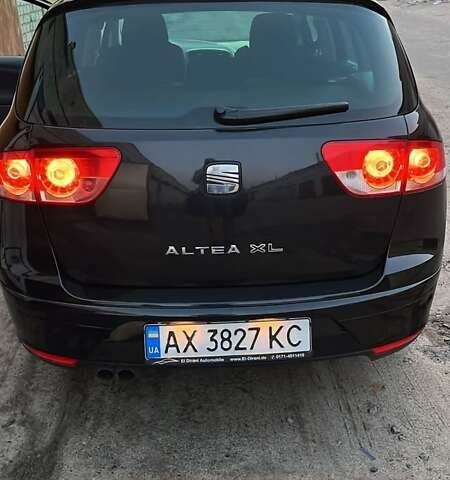 Чорний Сеат Altea, об'ємом двигуна 1.4 л та пробігом 190 тис. км за 6500 $, фото 3 на Automoto.ua