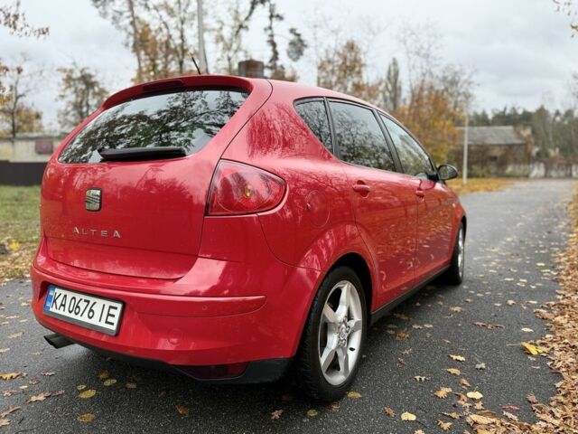 Сеат Алтеа 2005 в Буче на Automoto.ua Красный Сеат Алтеа, объемом двигателя 2 л и пробегом 245 тыс. км за 4700 $, фото 7 на Automoto.ua