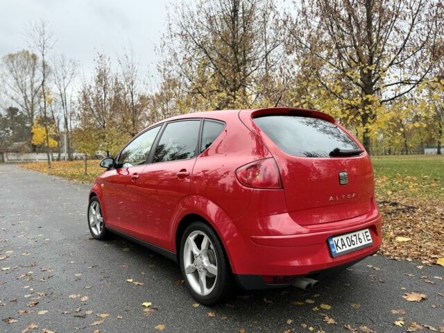 Сеат Алтеа 2005 в Буче на Automoto.ua Красный Сеат Алтеа, объемом двигателя 2 л и пробегом 245 тыс. км за 4700 $, фото 5 на Automoto.ua