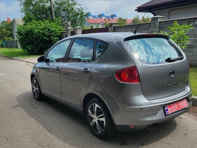 Сірий Сеат Altea, об'ємом двигуна 1.6 л та пробігом 179 тис. км за 5450 $, фото 1 на Automoto.ua