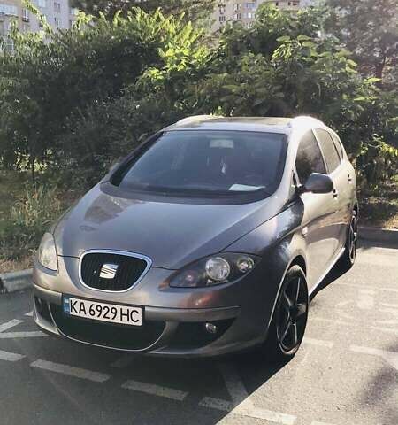 Сірий Сеат Altea, об'ємом двигуна 1.97 л та пробігом 243 тис. км за 6200 $, фото 8 на Automoto.ua
