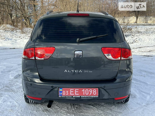 Сірий Сеат Altea, об'ємом двигуна 1.6 л та пробігом 214 тис. км за 7550 $, фото 35 на Automoto.ua