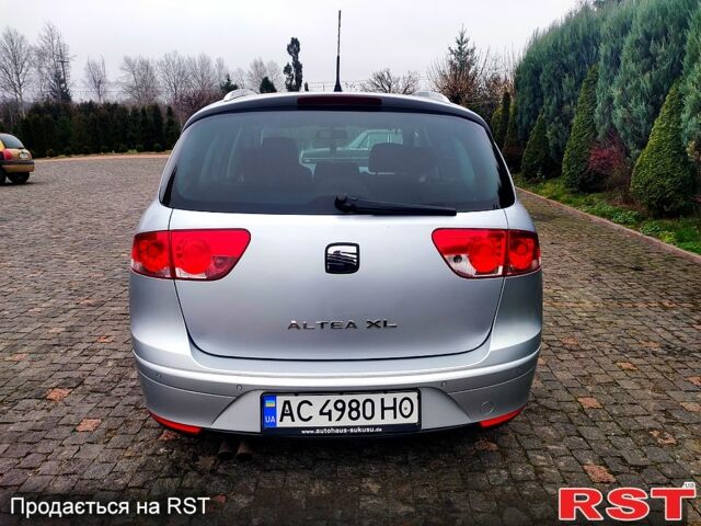 Серый Сеат Алтеа, объемом двигателя 1.4 л и пробегом 192 тыс. км за 6900 $, фото 5 на Automoto.ua