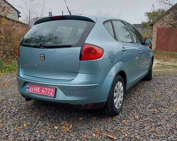 Синий Сеат Алтеа, объемом двигателя 1.6 л и пробегом 222 тыс. км за 5700 $, фото 6 на Automoto.ua