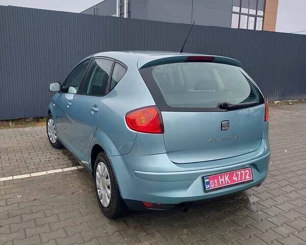 Синий Сеат Алтеа, объемом двигателя 1.6 л и пробегом 223 тыс. км за 5700 $, фото 5 на Automoto.ua