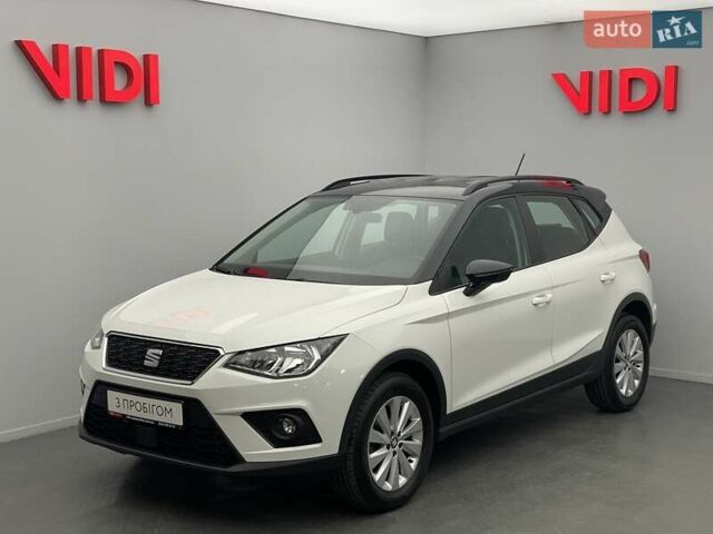 Білий Сеат Arona, об'ємом двигуна 1 л та пробігом 58 тис. км за 16786 $, фото 1 на Automoto.ua