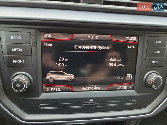 Белый Сеат Arona, объемом двигателя 1 л и пробегом 119 тыс. км за 14750 $, фото 17 на Automoto.ua