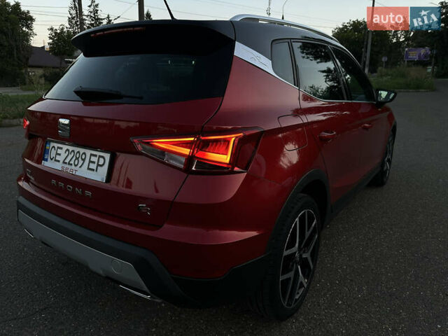 Красный Сеат Arona, объемом двигателя 1 л и пробегом 50 тыс. км за 15500 $, фото 97 на Automoto.ua