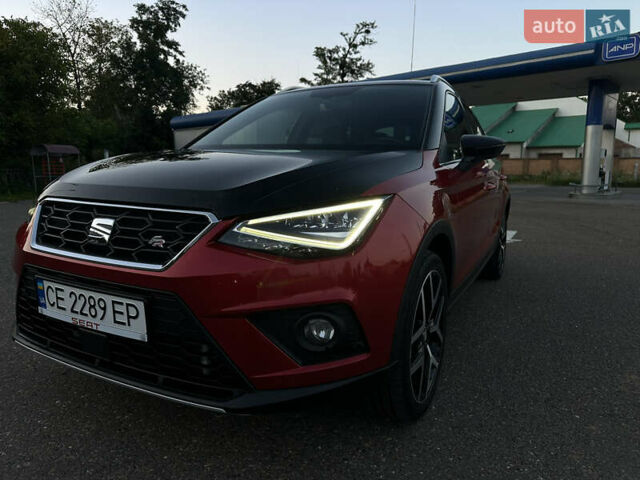 Красный Сеат Arona, объемом двигателя 1 л и пробегом 50 тыс. км за 15500 $, фото 93 на Automoto.ua