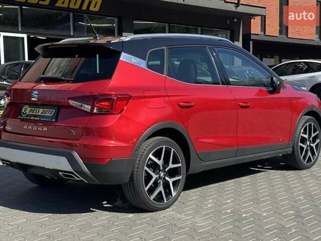 Красный Сеат Arona, объемом двигателя 1 л и пробегом 50 тыс. км за 15900 $, фото 5 на Automoto.ua