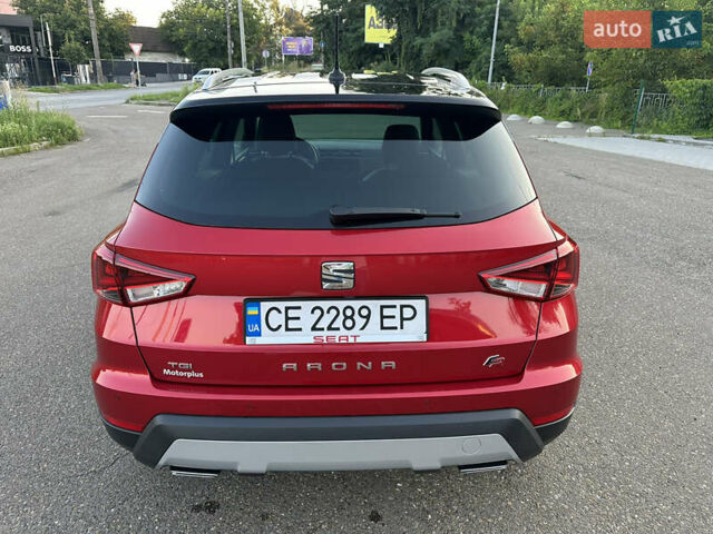 Красный Сеат Arona, объемом двигателя 1 л и пробегом 50 тыс. км за 15500 $, фото 10 на Automoto.ua