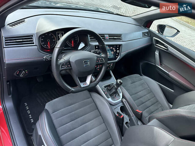 Красный Сеат Arona, объемом двигателя 1 л и пробегом 50 тыс. км за 15500 $, фото 38 на Automoto.ua
