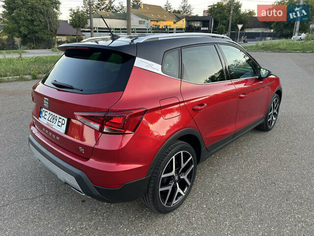 Красный Сеат Arona, объемом двигателя 1 л и пробегом 50 тыс. км за 15500 $, фото 8 на Automoto.ua