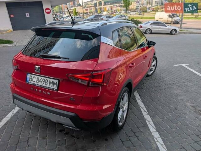 Червоний Сеат Arona, об'ємом двигуна 1 л та пробігом 32 тис. км за 18900 $, фото 6 на Automoto.ua
