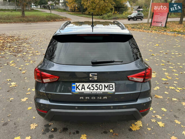 Сірий Сеат Arona, об'ємом двигуна 1 л та пробігом 37 тис. км за 14999 $, фото 19 на Automoto.ua