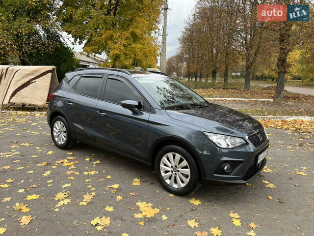 Сірий Сеат Arona, об'ємом двигуна 1 л та пробігом 37 тис. км за 14999 $, фото 8 на Automoto.ua